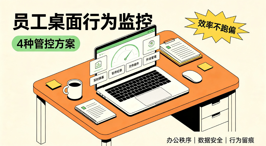 员工桌面行为监控有哪些方法?4 种管控方案,守住办公效率(图1) image.png