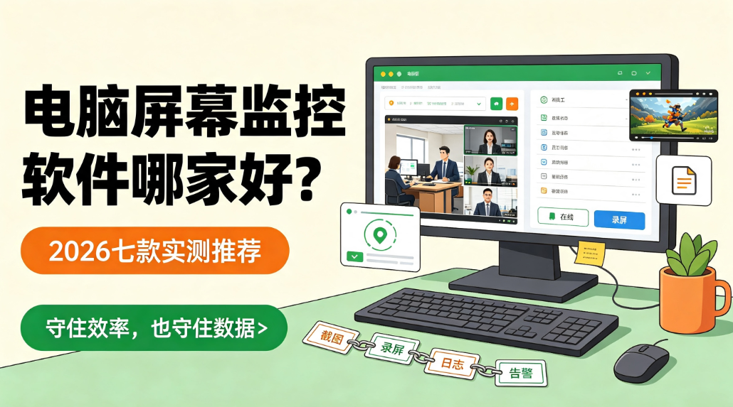 电脑屏幕监控软件哪家好?2026 七款靠谱监控软件实测推荐(图1) image.png