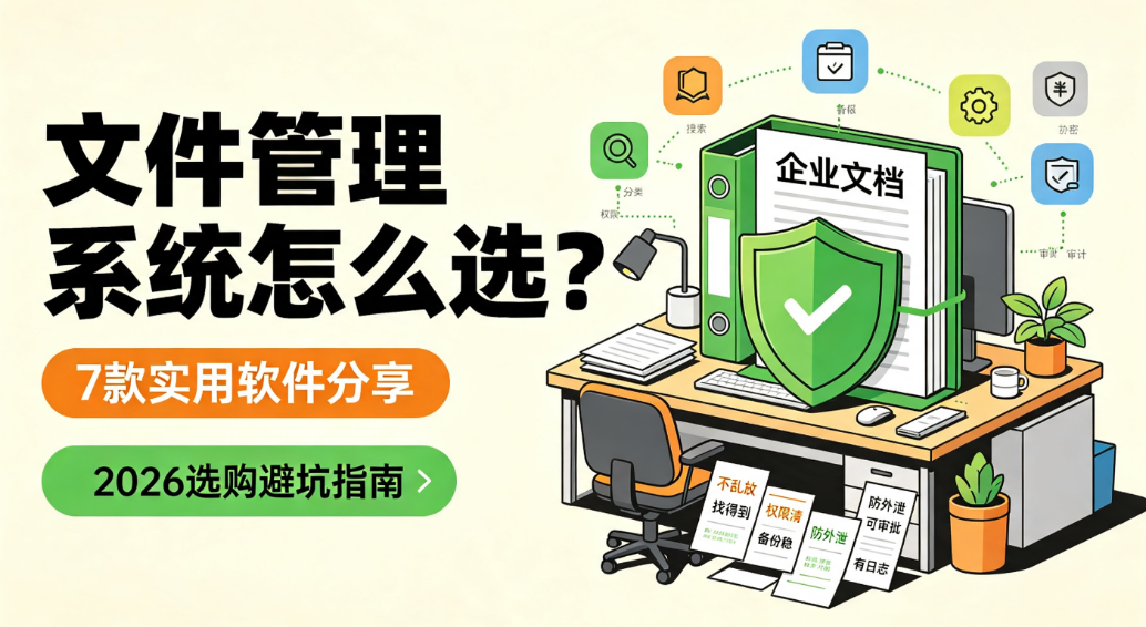 文件管理系统怎么选?7 款实用软件分享,2026 选购避坑指南(图1) image.png