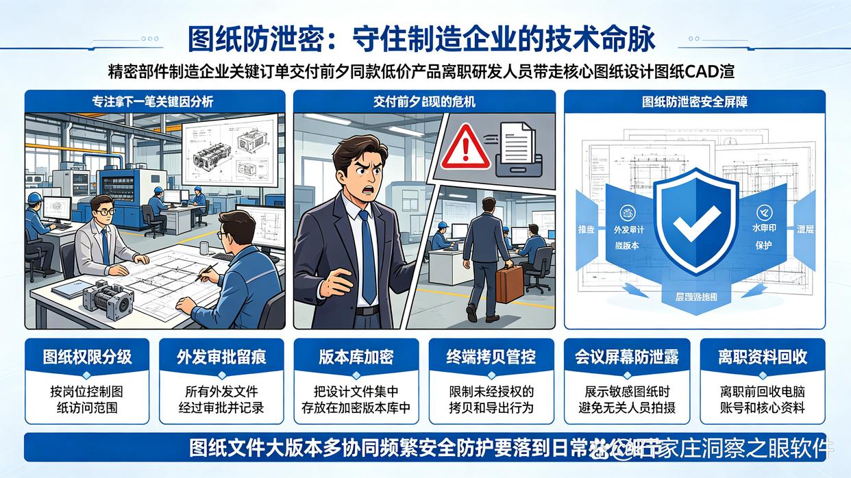 机密图纸泄密了?分享6个防止图纸泄密的小技巧,码住了(图1) 机密图纸泄密了?分享6个防止图纸泄密的小技巧,码住了(图1)