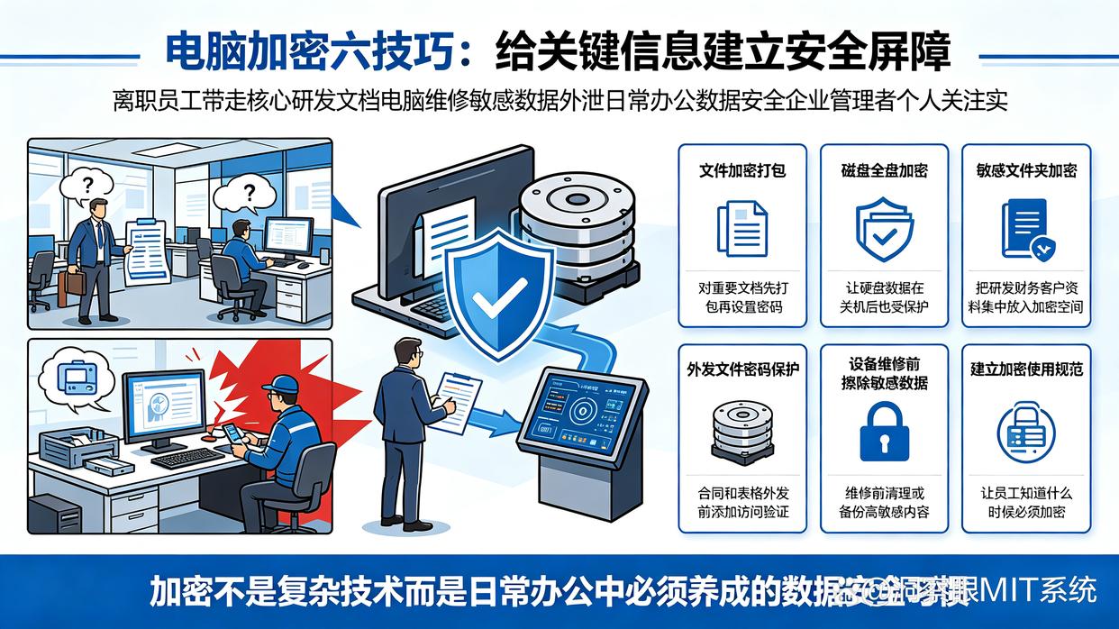 电脑也能加密？教你6个实用的电脑加密小技巧，快学起来了(图1)