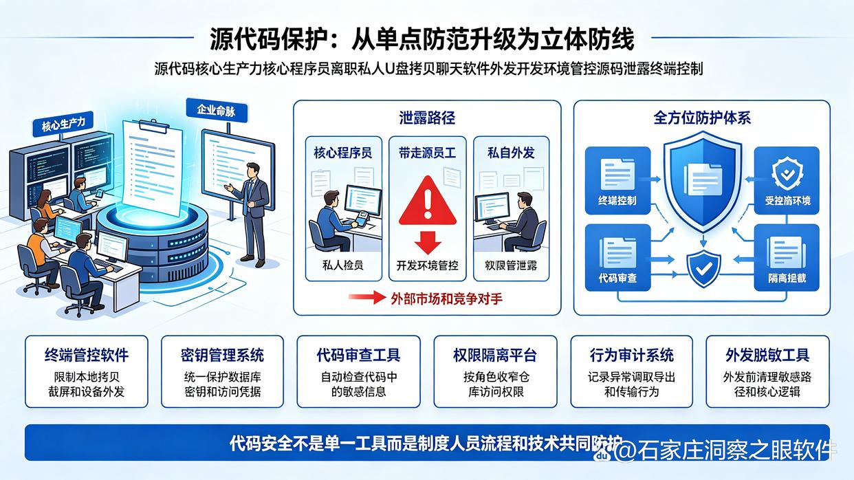源代码泄密怎么办?26年常用的六款源代码防泄密软件分享,码住试试(图1) 源代码泄密怎么办?26年常用的六款源代码防泄密软件分享,码住试试(图1)