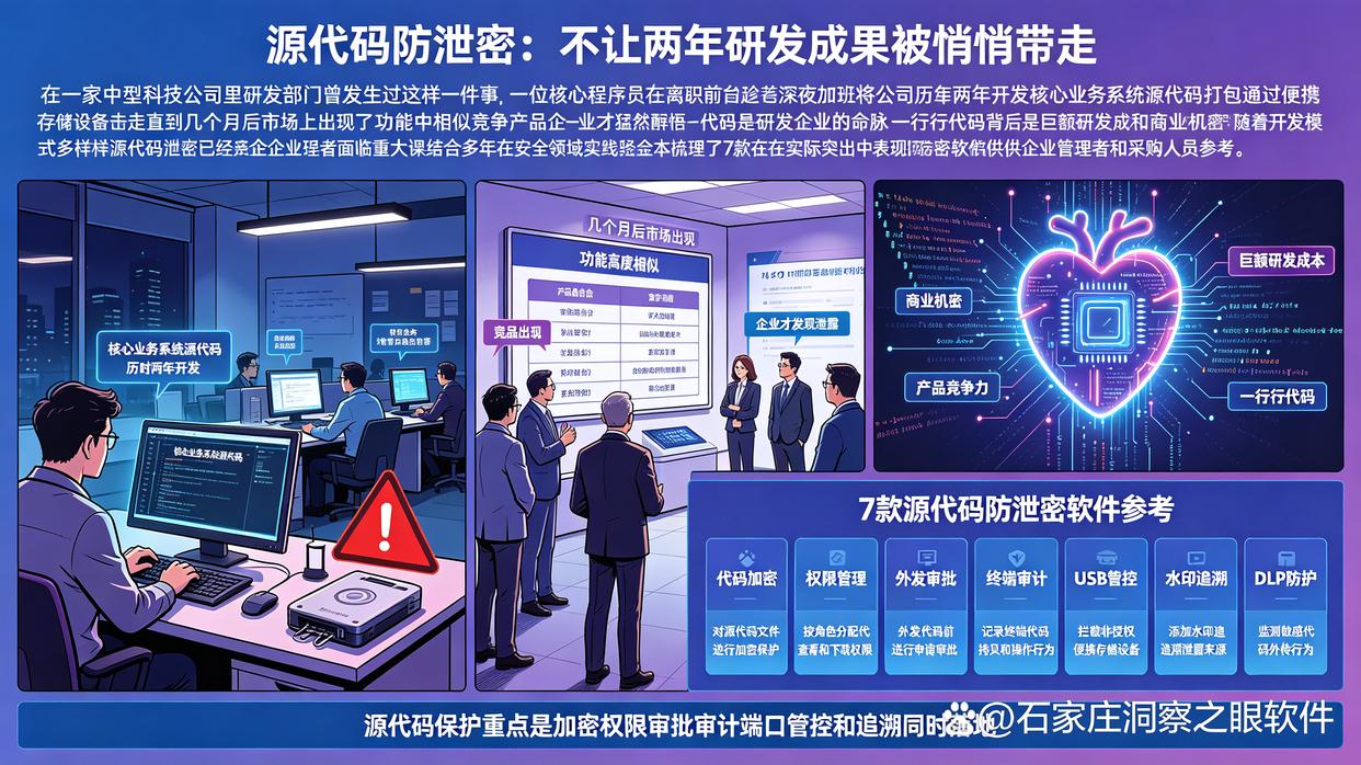 源代码怎么防泄密？精选7款源代码防泄密软件，快收藏了(图1)