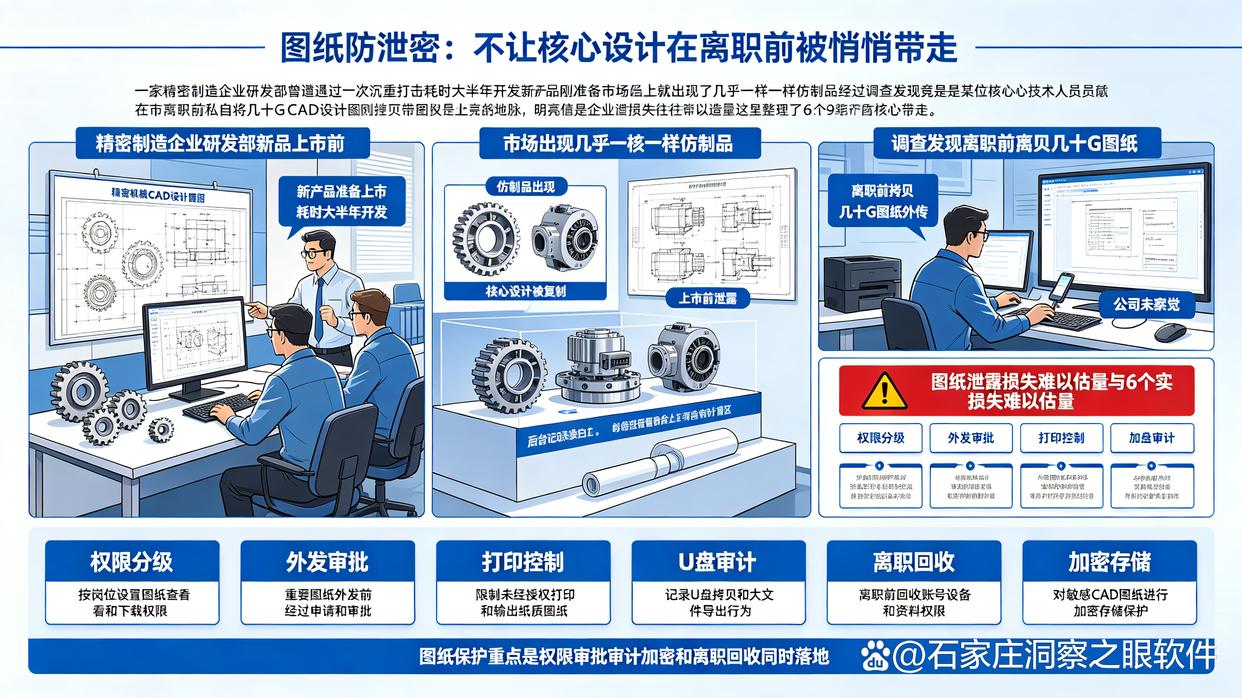企业图纸如何防止泄密?6大图纸防泄密方法教给你,快码住学起来(图1) 企业图纸如何防止泄密?6大图纸防泄密方法教给你,快码住学起来(图1)