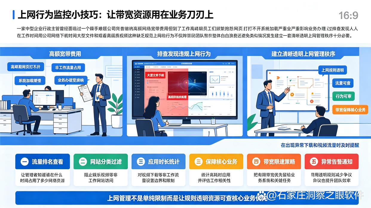 如何实时监控上网？教你五个上网行为监控小技巧，快来试试(图1)