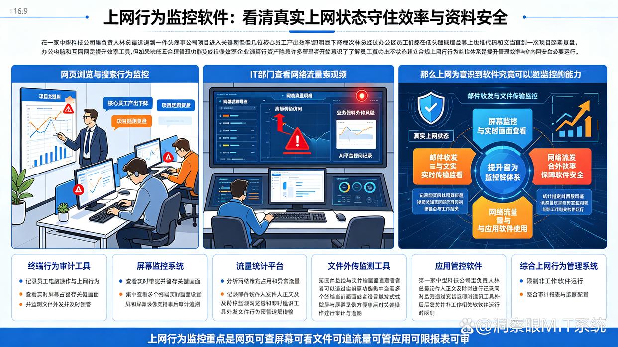 上网行为监控软件可以监控哪些?推荐六款上网行为监控软件,分分钟了解上网状态(图1) 上网行为监控软件可以监控哪些?推荐六款上网行为监控软件,分分钟了解上网状态(图1)