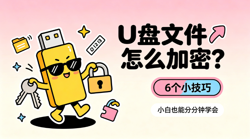 U 盘文件怎么加密?6 个 U 盘加密小技巧|小白轻松上手(图1) image.png