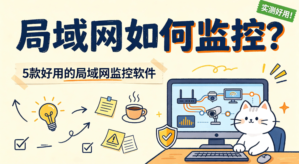 局域网如何监控?分享 5 款好用的局域网监控软件,实测好用!(图1) image.png