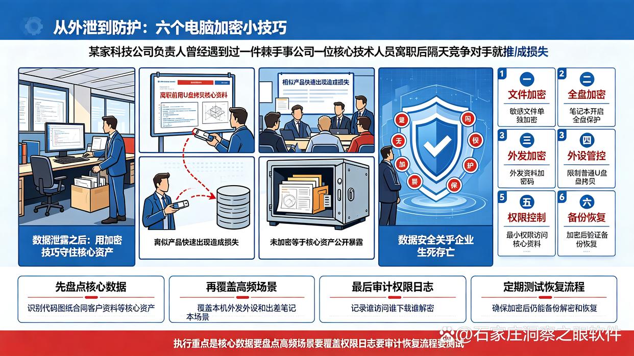 怎么给电脑加密？分享6个电脑加密小技巧，建议学起来了(图1)