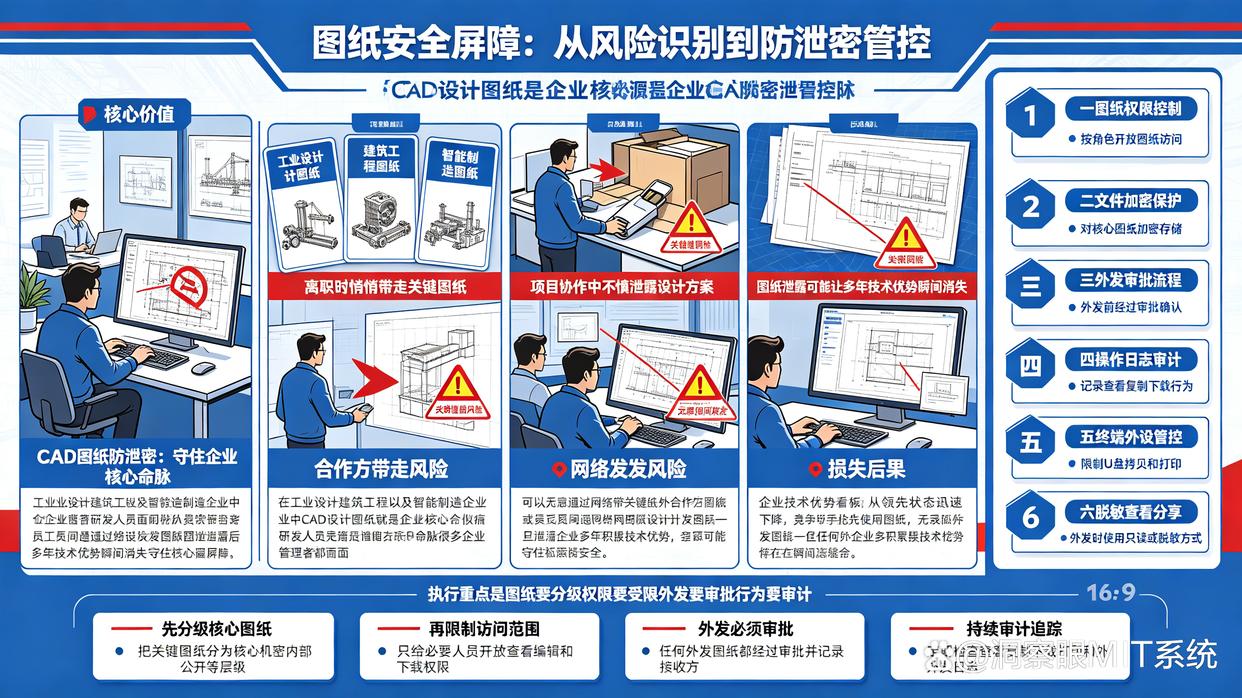 CAD图纸如何防泄密？推荐六个简单又高效的防泄密方法，码住了(图1)