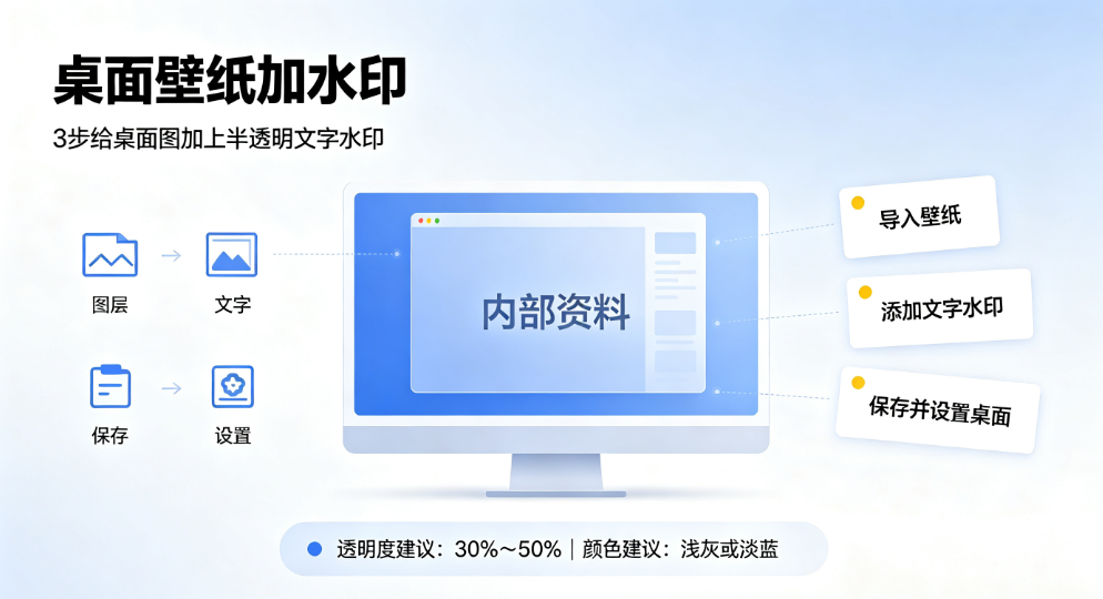 电脑屏幕水印怎么设置？3 招搞定电脑屏幕水印，简单好用(图7)