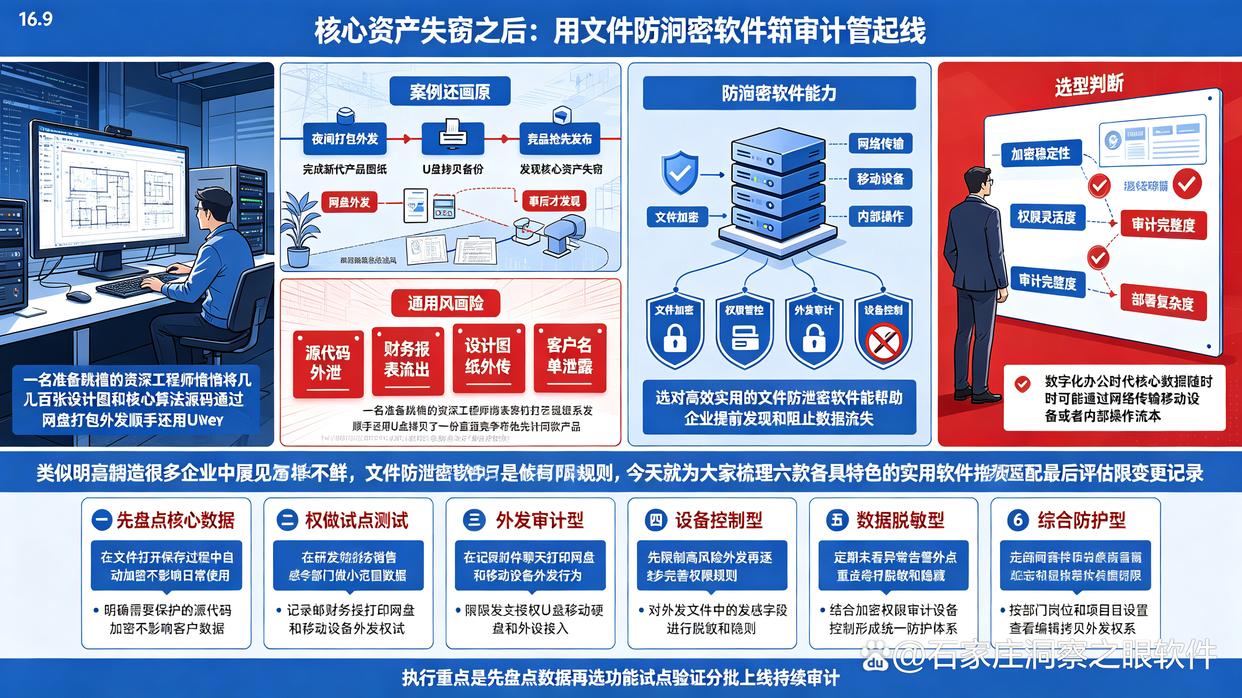 文件防泄密软件居然这么好使！推荐6个实用的文件防泄密软件，码住(图1)