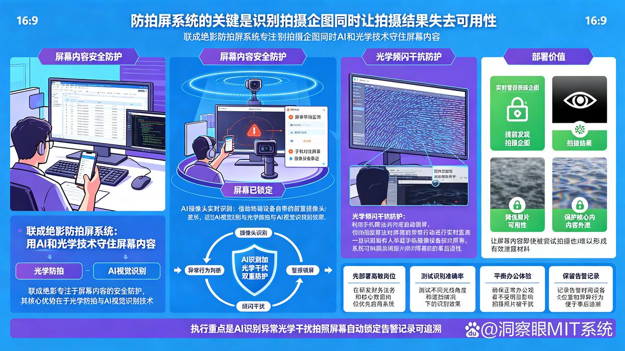 如何防止员工拍摄公司电脑屏幕?5款主流公司屏幕防拍照系统分享,26最新(图6) 如何防止员工拍摄公司电脑屏幕?5款主流公司屏幕防拍照系统分享,26最新(图6)