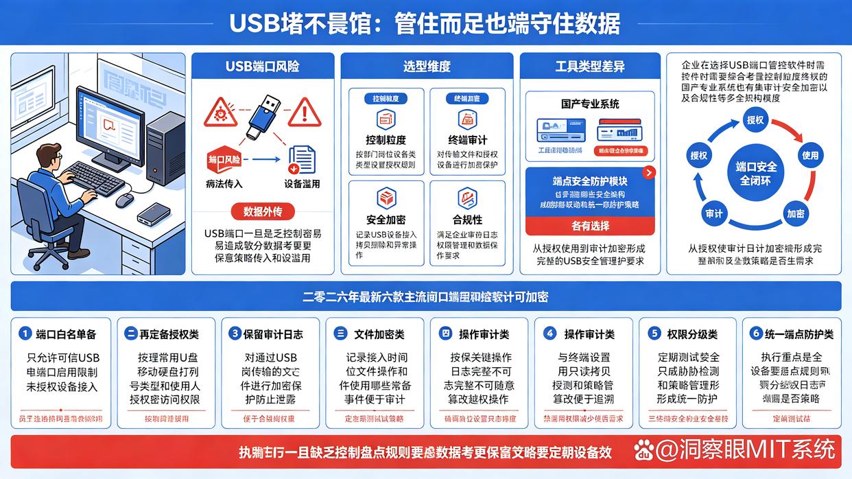 USB端口管控软件怎么选？26年最新盘点六款USB端口管控软件，码住试试(图1)