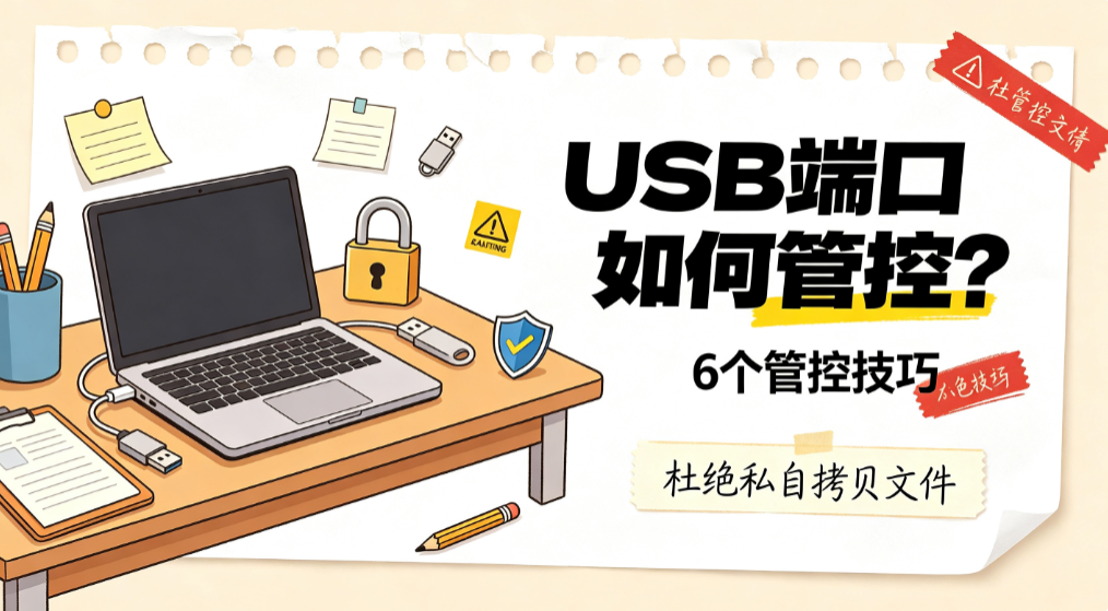 USB 端口如何管控?6 个 USB 端口管控技巧,杜绝私自拷贝文件(图1) image.png