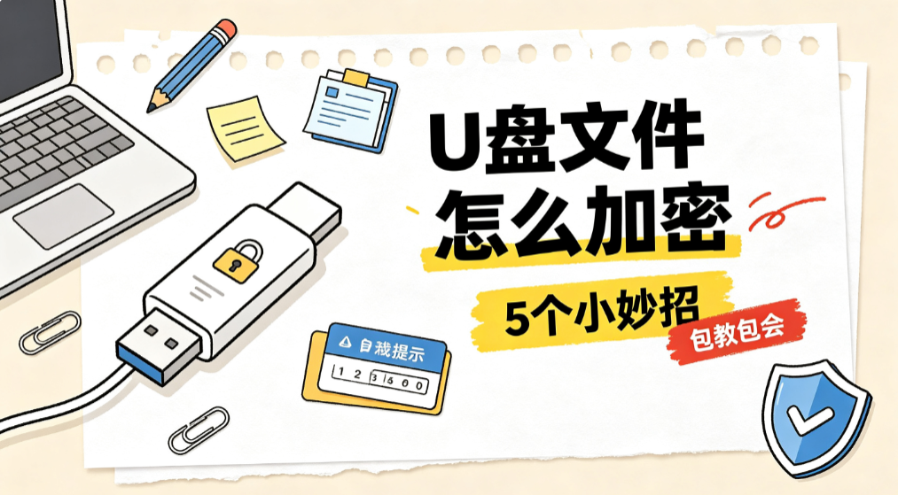 U 盘文件怎么加密|5 个 U 盘加密妙招,新手一看就会(图1) image.png