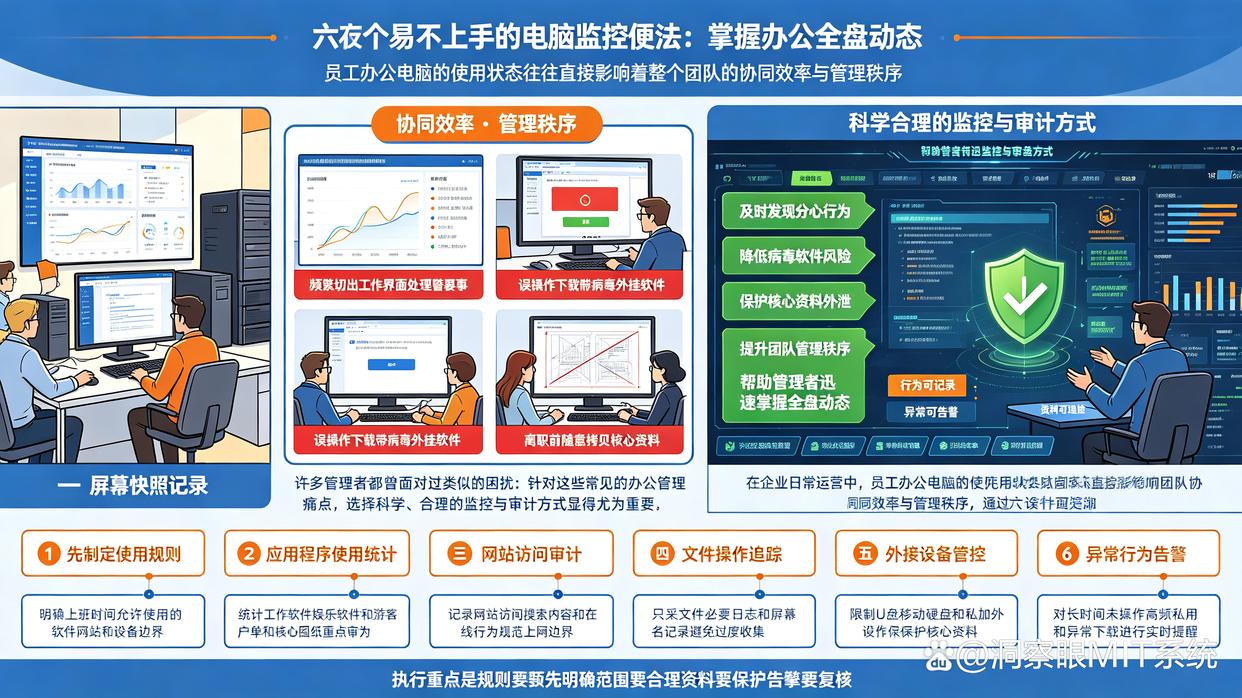 如何实时监控电脑?6个监控电脑的方法,建议学起来了(图1) 如何实时监控电脑?6个监控电脑的方法,建议学起来了(图1)