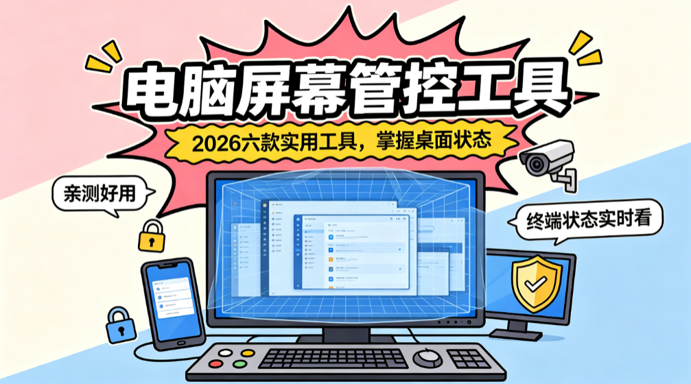 电脑实时屏幕管控系统有哪些?2026 六款实用工具,掌握桌面状态(图1) image.png