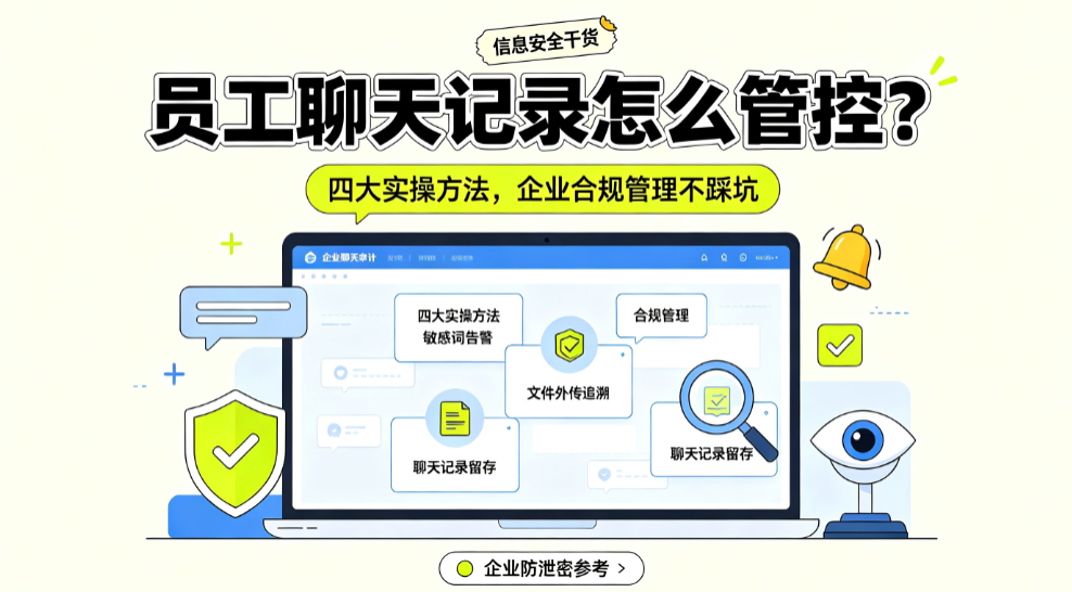 员工聊天记录怎么管控?四大实操方法,企业合规管理不踩坑(图1) image.png