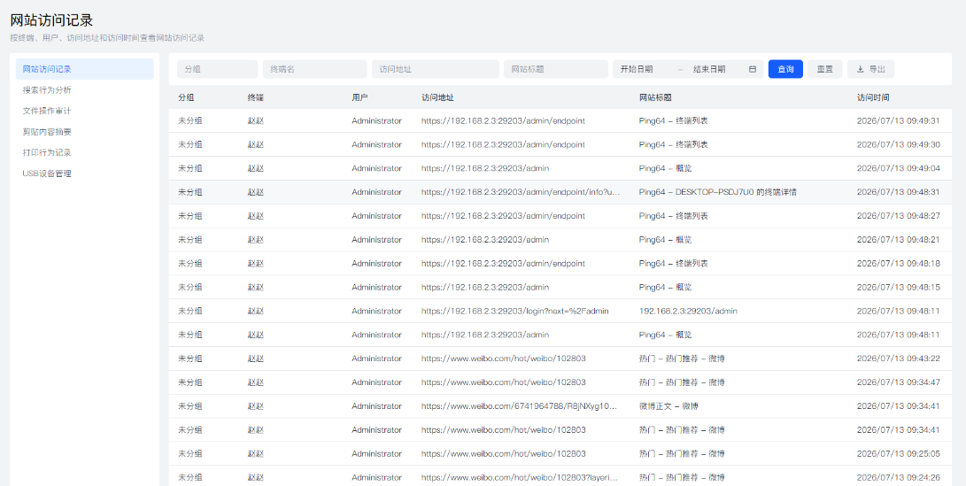 如何实时监控上网行为?6 招实时监控员工上网,实用技巧(图2) 如何实时监控上网行为?6 招实时监控员工上网,实用技巧(图2)