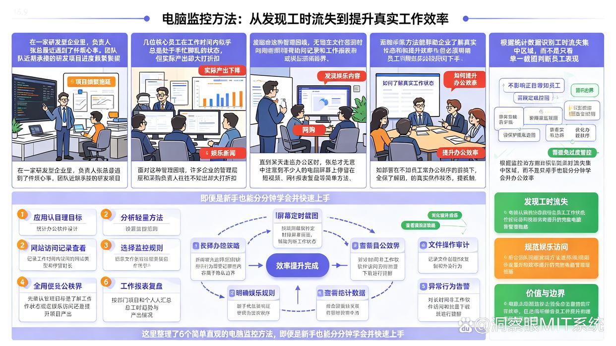 电脑监控方法有哪些?分享6个电脑监控小技巧,小白也能分分钟学会(图1) 电脑监控方法有哪些?分享6个电脑监控小技巧,小白也能分分钟学会(图1)