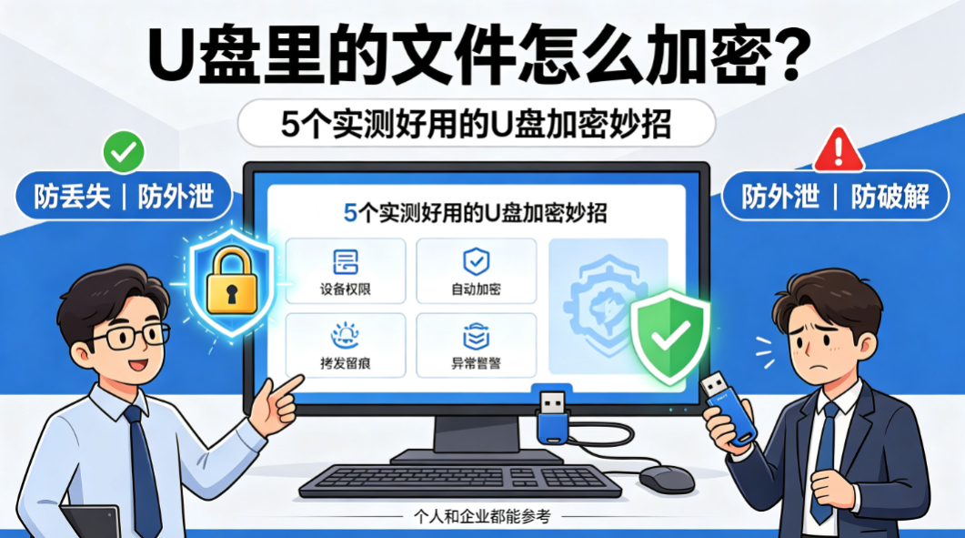 U 盘里的文件怎么加密?5 个实用 U 盘文件加密妙招,资料不泄露(图1) image.png
