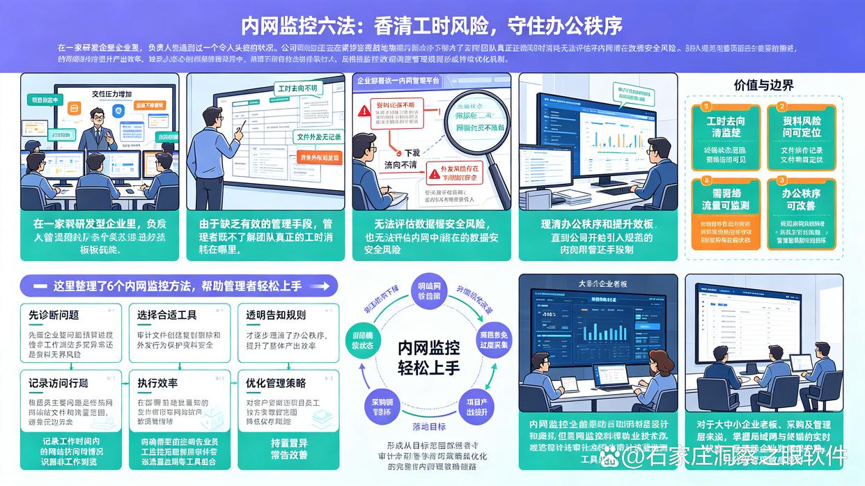 企业内网怎么实时监控?教你6个内网监控方法,码住学起来(图1) 企业内网怎么实时监控?教你6个内网监控方法,码住学起来(图1)