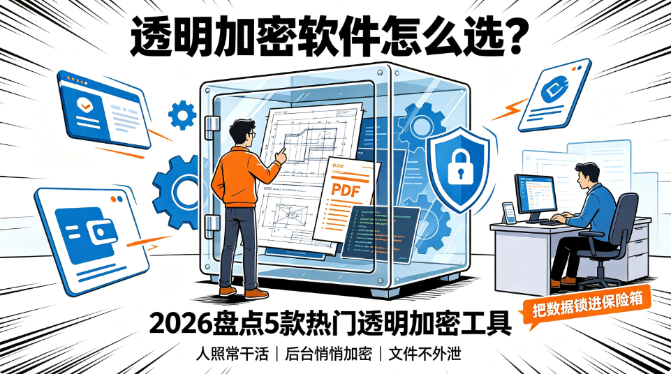 透明加密软件怎么选?5 款热门工具|2026 把数据锁进保险箱(图1) image.png