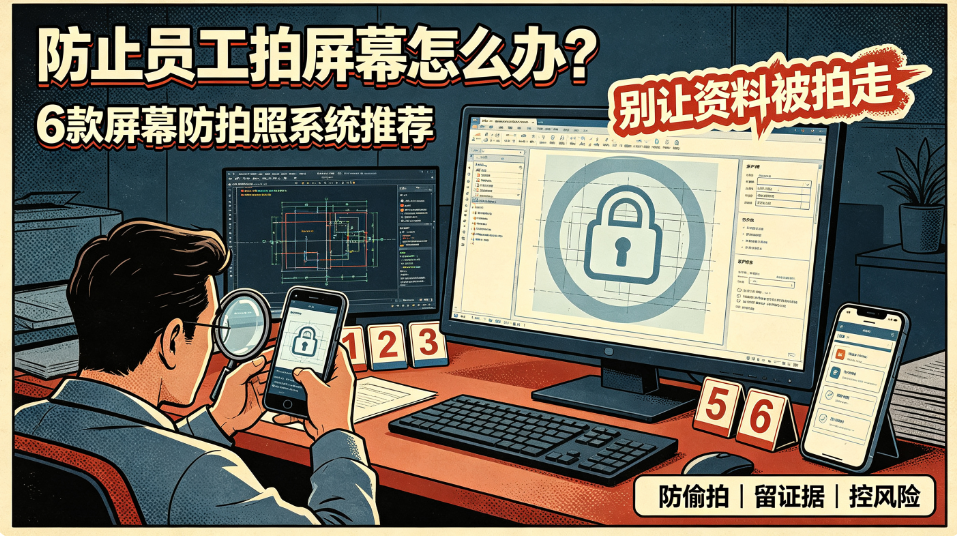 如何防止员工拍摄电脑屏幕?6 款实用屏幕防拍照系统,建议码住(图1) image.png