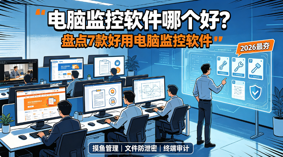电脑监控软件哪个好?盘点 7 款好用电脑监控软件,26 年最夯(图1) image.png