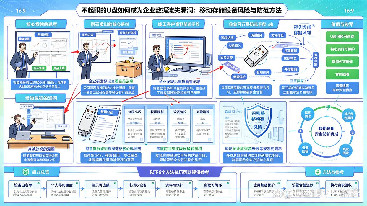 防止U盘泄密的方法有哪些?教你6个防止U盘泄密的小技巧,建议收藏(图1) 防止U盘泄密的方法有哪些?教你6个防止U盘泄密的小技巧,建议收藏(图1)