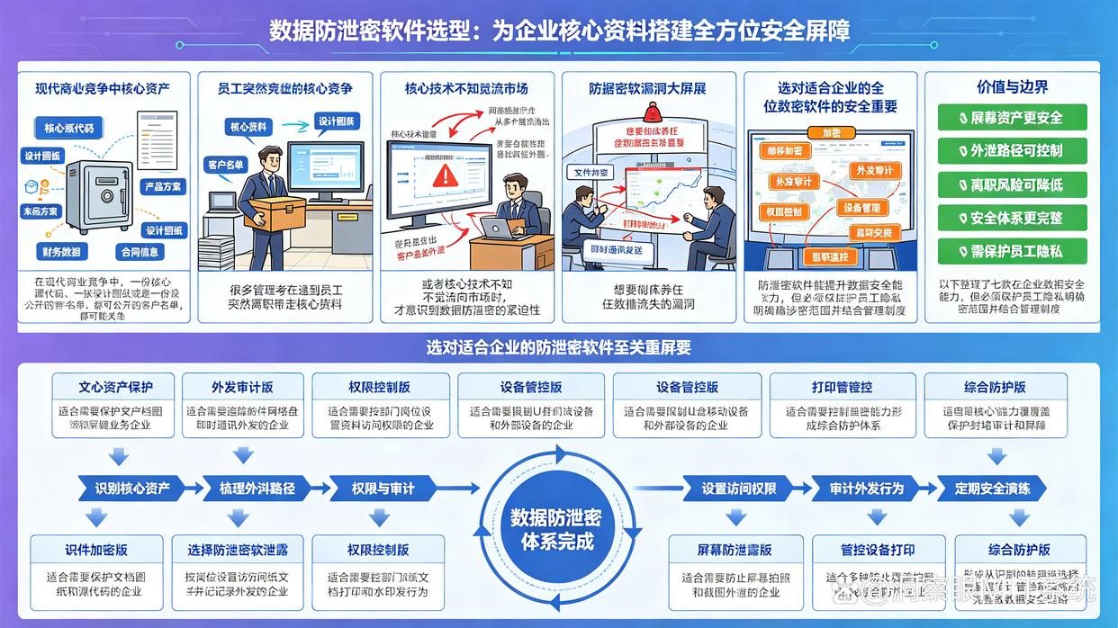 2026必备！推荐七款超实用的文件防泄密软件，保护文件数据安全(图1)
