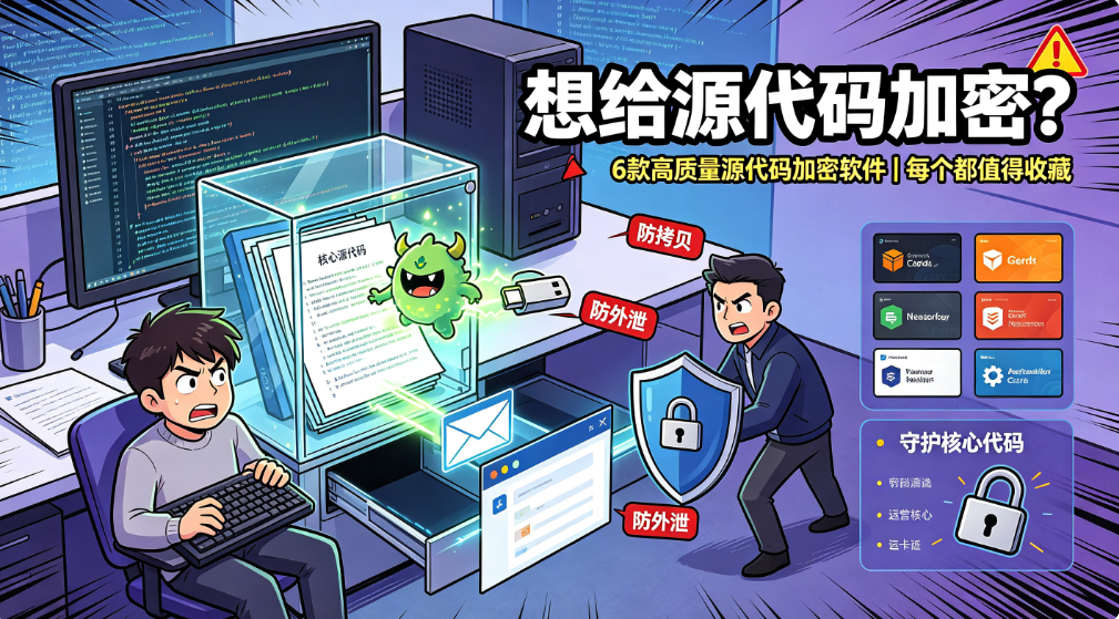 想给源代码加密? 6 款高质量的源代码加密软件,每个都值得收藏(图1) image.png