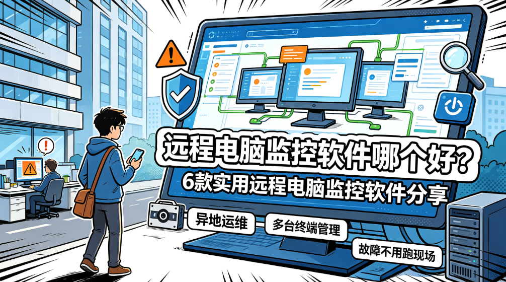 远程电脑监控软件哪个好?6 款实用的远程电脑监控软件分享(图1) image.png