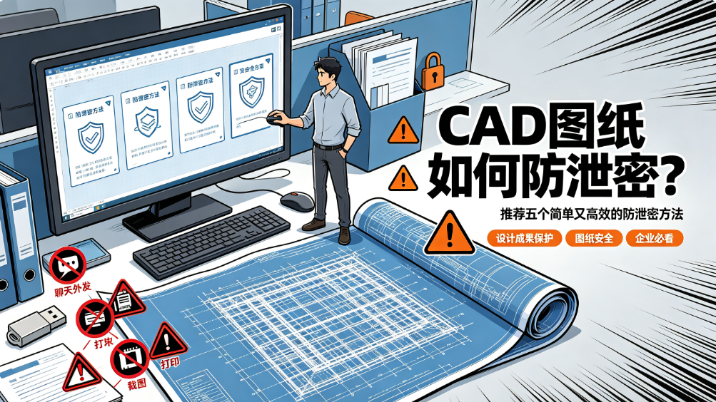 CAD 图纸如何防泄密?推荐五个简单又高效的防泄密方法(图1) image.png