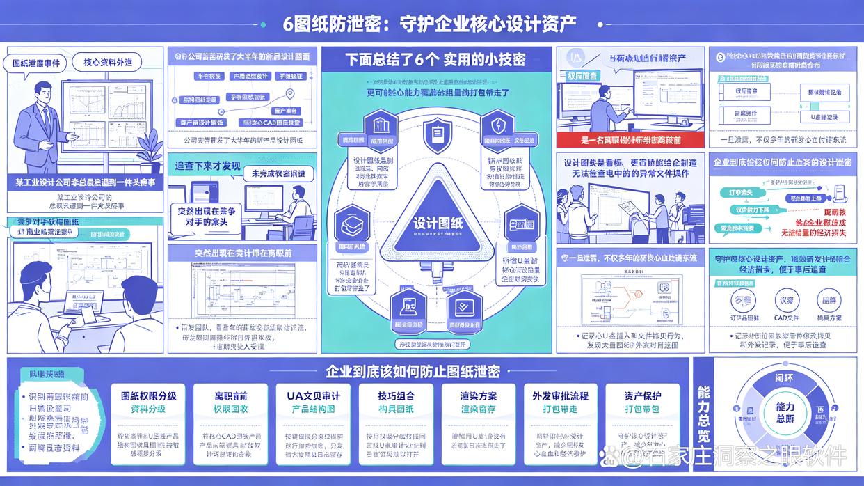 图纸泄密怎么办？教你6个防止图纸泄密的小技巧，快试试(图1)