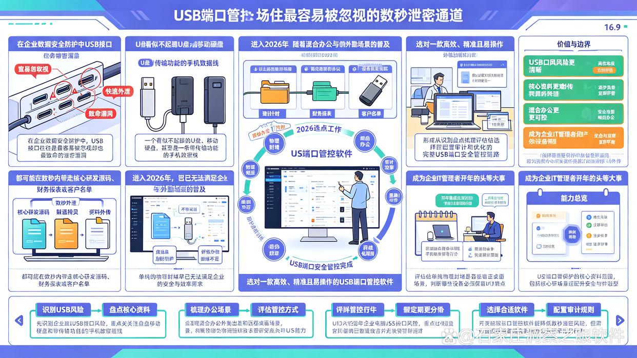 USB端口管控软件怎么选?6款USB端口管控软件分享,码住了(图1) USB端口管控软件怎么选?6款USB端口管控软件分享,码住了(图1)