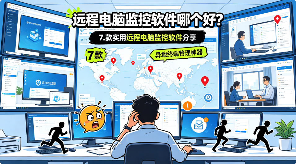 远程电脑监控软件哪个好?7 款实用远程电脑监控软件分享(图1) image.png