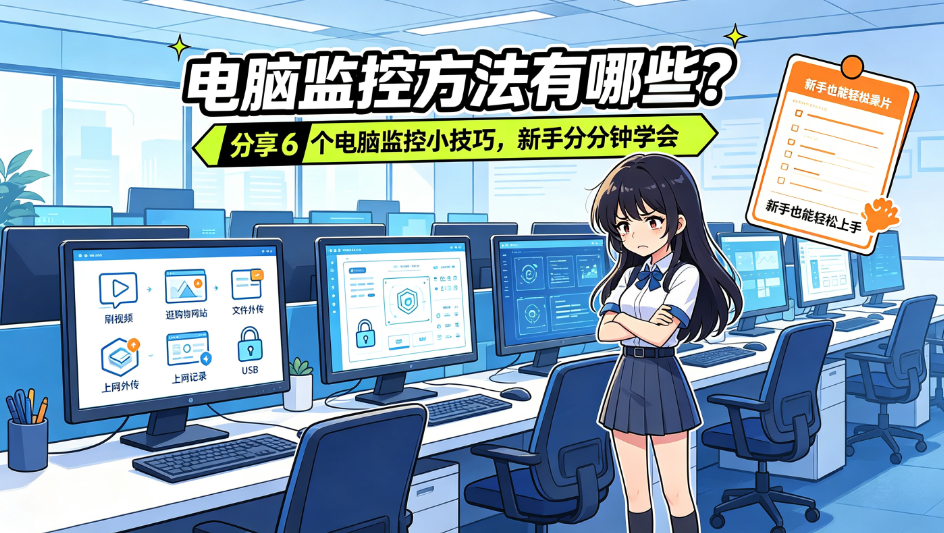 电脑监控方法有哪些?分享 6 个电脑监控小技巧,新手分分钟学会(图1) image.png