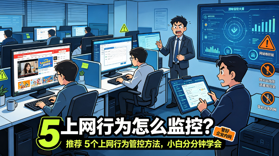 上网行为怎么监控?推荐 5 个上网行为管控方法,小白分分钟学会(图1) image.png