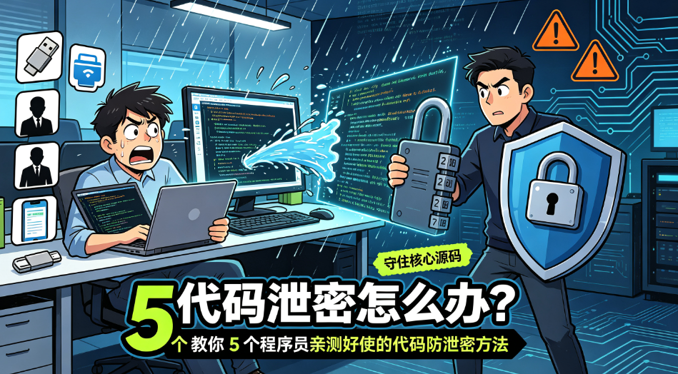 代码泄密怎么办?教你 5 个程序员亲测好使的代码防泄密方法(图1) image.png