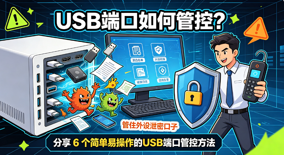 USB 端口如何管控?分享 6 个简单易操作的 USB 端口管控方法(图1) image.png