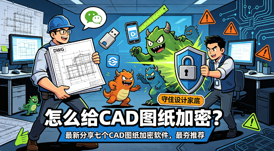怎么给 CAD 图纸加密?最新分享七个 CAD 图纸加密软件,最夯推荐(图1) image.png