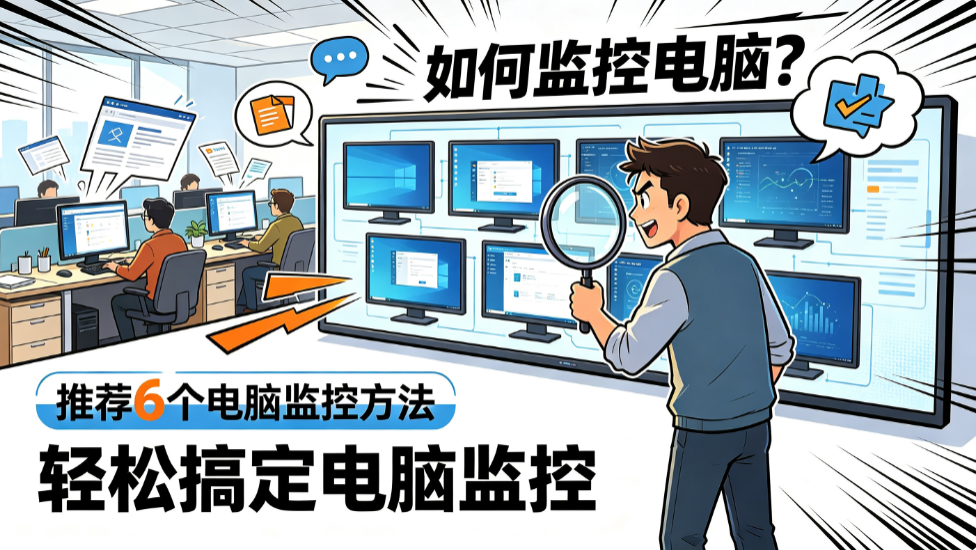 如何监控电脑?推荐 6 个电脑监控方法,让你轻松搞定电脑监控(图1) image.png