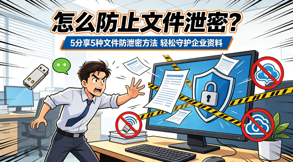 怎么防止文件泄密?分享 5 种文件防泄密方法,轻松守护企业资料(图1) image.png