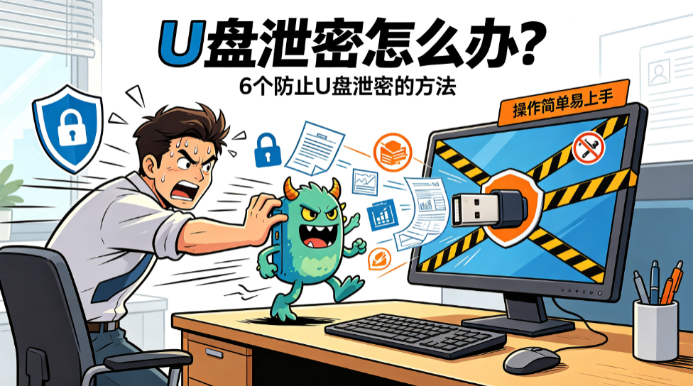 U 盘泄密怎么办?6 个防止 U 盘泄密的方法教给你,操作简单易上手(图1) image.png