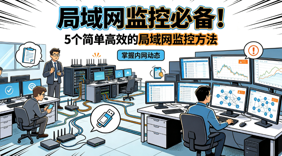 局域网监控必备!5 个简单高效的局域网监控方法,掌握内网动态(图1) image.png