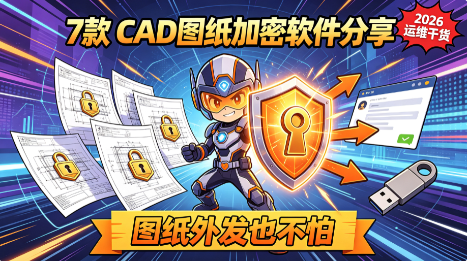 2026 运维干货|7 款 CAD 图纸加密软件分享,守护企业设计成果(图1) image.png
