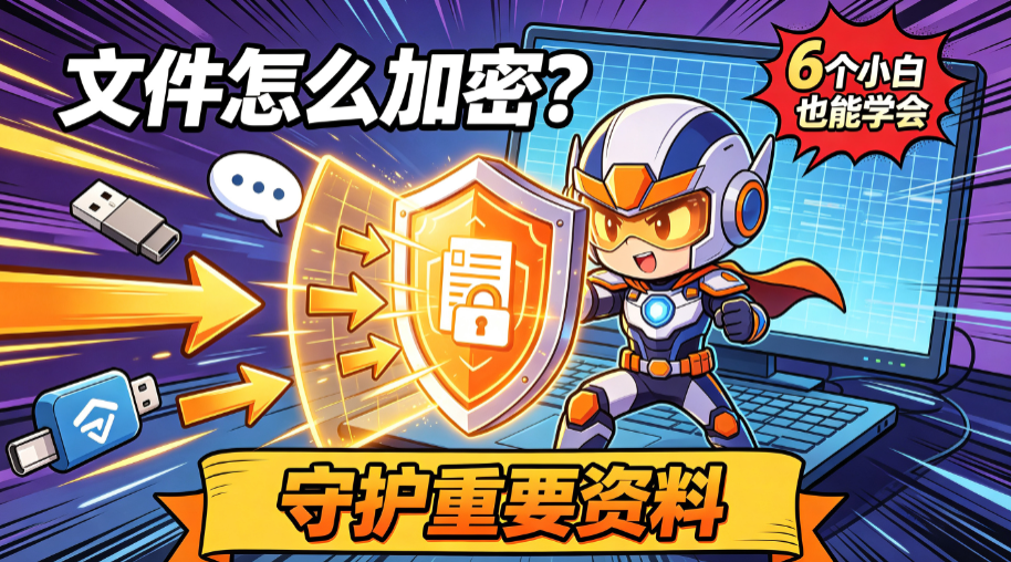 文件怎么加密?6 个小白也能学会的文件加密方法,保护文件数据(图1) image.png