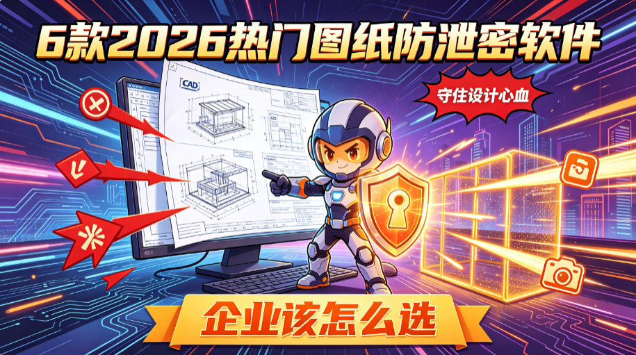 设计图纸怎么加密?6 款 2026 热门图纸防泄密软件,企业该怎么选(图1) image.png